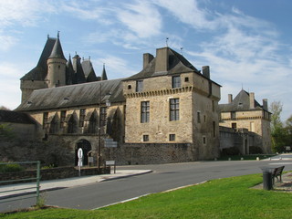 Fototapeta na wymiar Zamek Jumilhac-le-Grand, Limousin, Périgord
