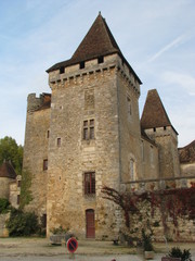 Fototapeta na wymiar Château de la Marthonie, St Jean de Côle