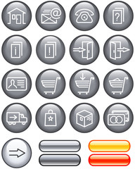 E-Commerce Icons Set (Vector)