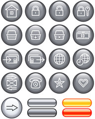 E-Commerce Icon Set (Vector)