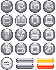 Media - Vector Icons Set