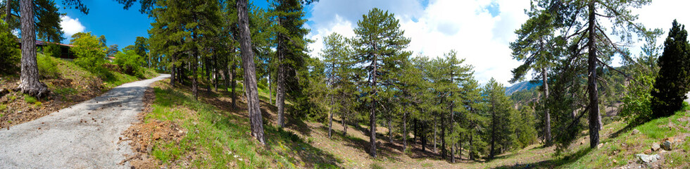 Panorama Mountain Wildlife Mediterranean