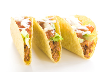 delicious taco, mexican food