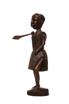 African wooden figure