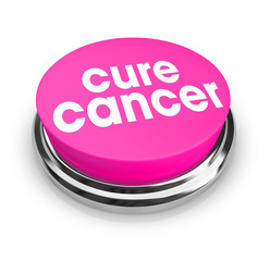 Cure Cancer - Pink Button
