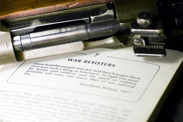 War Resistance - Quote from Woodrow Wilson