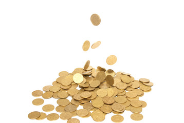 Rain of golden coins