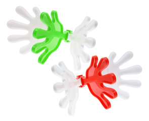 Plastic Toy Hands