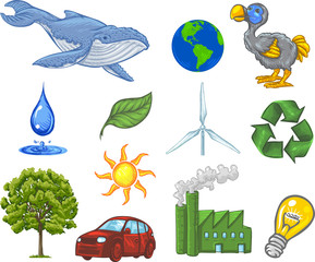 Energy And Ecology Icons © Tonis Pan