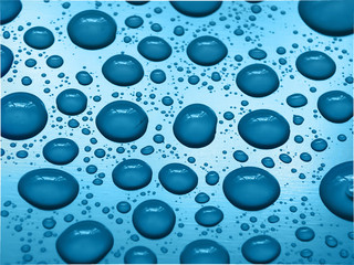 Close-ap water drops background