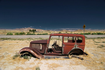&eacute;pave dans le d&eacute;sert,NEVADA_USA