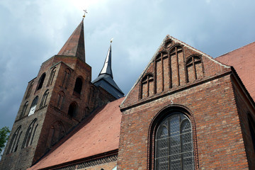 Fototapeta na wymiar St. Marienkirche Gransee