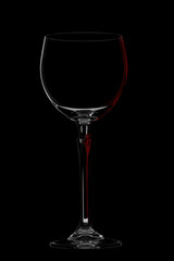 empty vino goblet