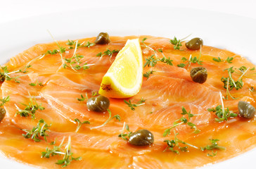 Salmon Carpaccio