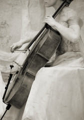 vintage cello