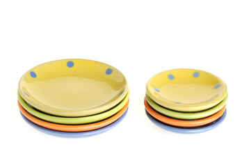 plates isolated