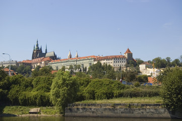 landscape in Prague