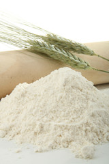 farine et épi de blé