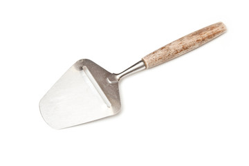 cheese knife isolated on a white studio background.