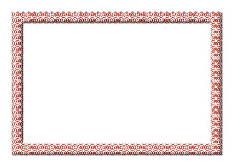 Obraz premium @-Rahmen