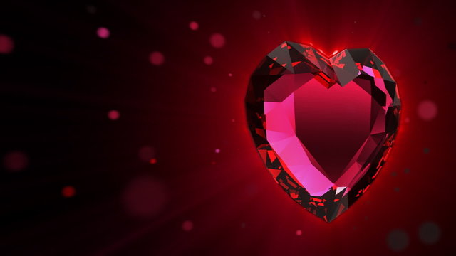 Ruby heart