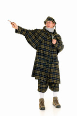 Sherlock Holmes, crime scene