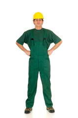 Construction worker, green