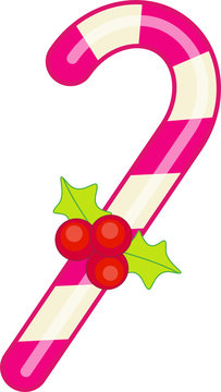 Candy Cane clip art preview