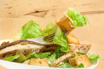 Chicken Caesar salald
