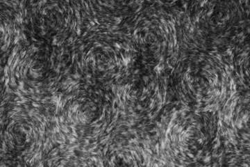 Background, black-and-white fur