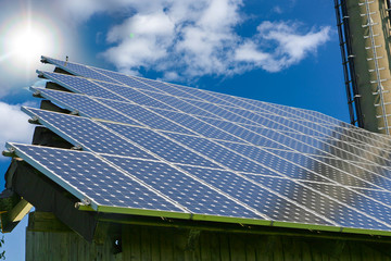 Sonnenenergie / Solar Solaranlage Solarzellen