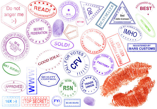 Collection of stamps