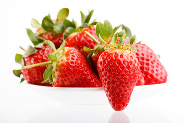 Fresh and tasty strawberries