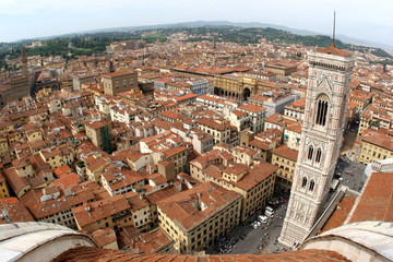 Obraz premium Ariel View of Florence