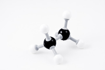 Ethane Molecule Structure (C2H4)
