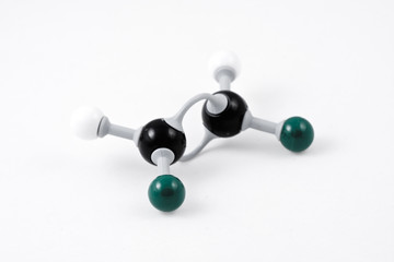 C2H2Cl2-Molecule structure