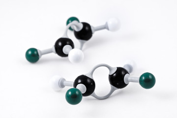 C2H2Cl2-Molecule structure