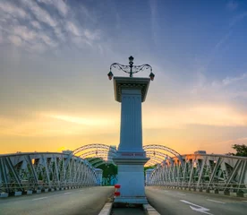 Zelfklevend Fotobehang Anderson Bridge © espion