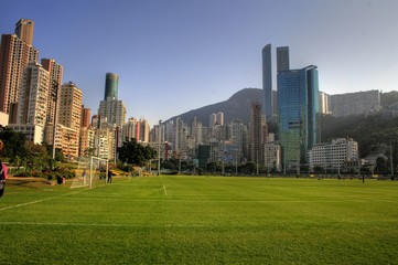 Fototapeta na wymiar Hong Kong / Hongkong - China - Skyline