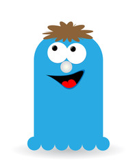 Modern dolly vector illustration