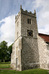 Fototapeta na wymiar Stratford sub castle church tower