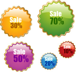 sale badges