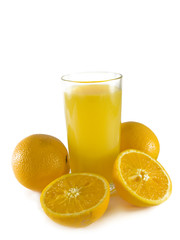 Isolated orange juice