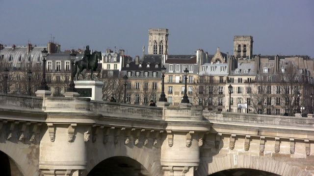 Bridge over the Seine, Paris