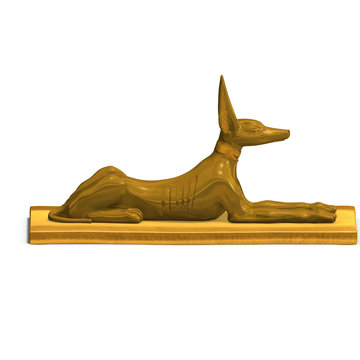 recommend clip art: jackal statue