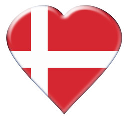 Icon of Denmark flag