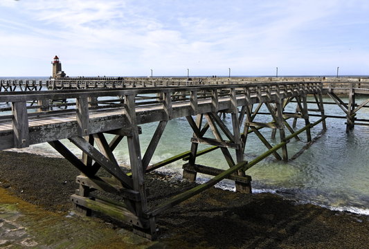 Ancien port morutier de F&eacute;camp - Haute Normandie, France