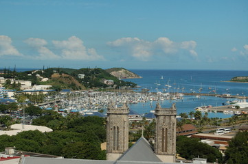 Naklejka premium Baie de Nouméa