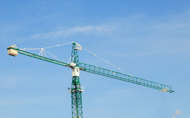 Industrial crane.
