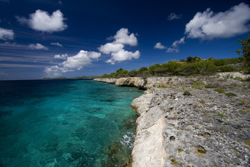 Fototapeta na wymiar Coastline, Bonaire